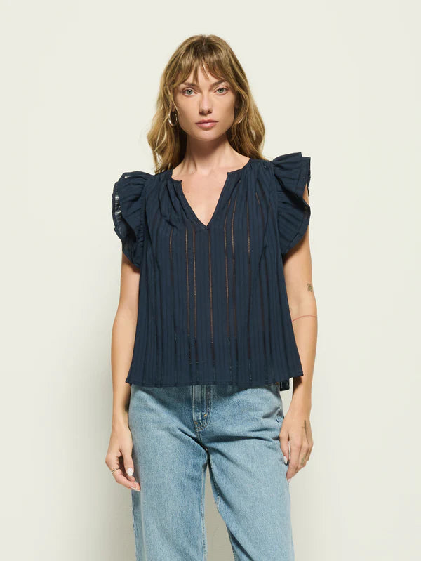 Nation Claudia Flutter Top
