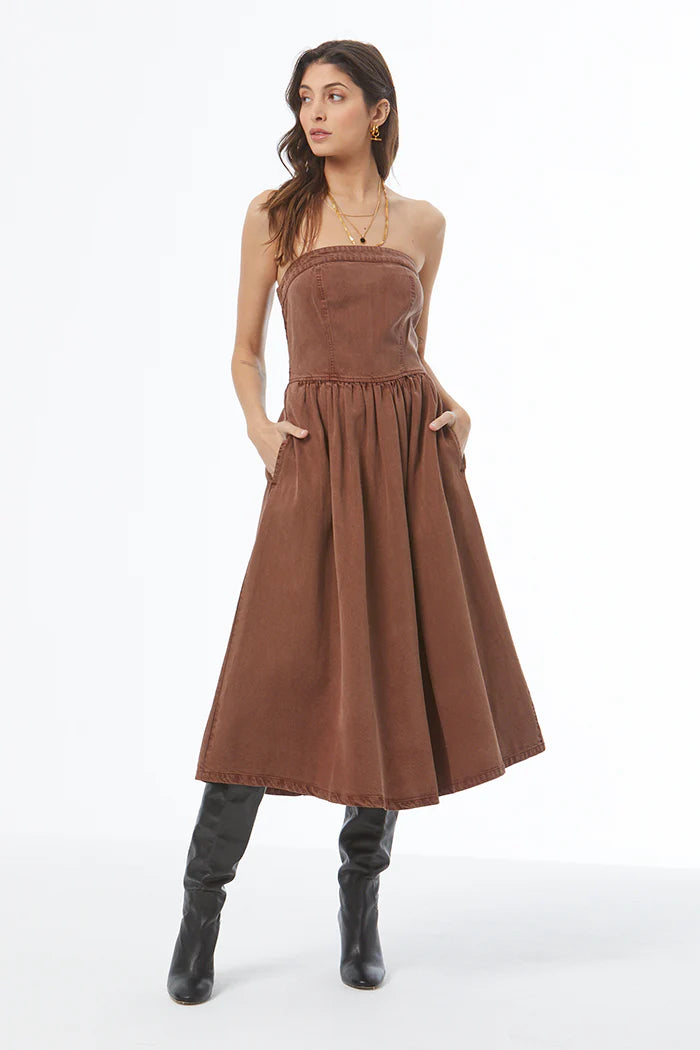 YFB Donna Day Sepia Pigment Dress
