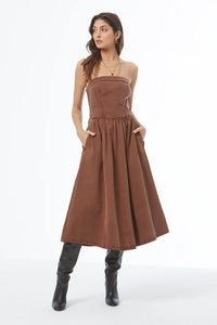 YFB Donna Day Sepia Pigment Dress
