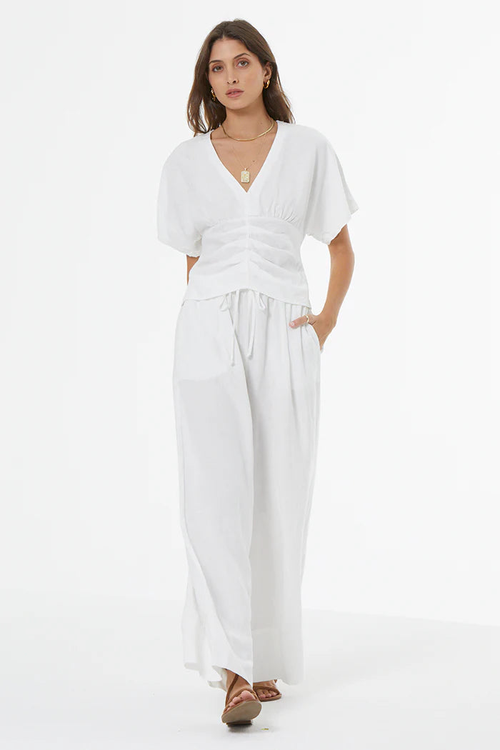 YFB Silvana Pleated Top