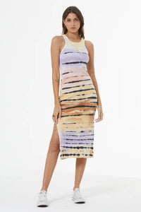 YFB Iggy Dusty Iris Rib Dress