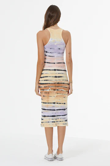 YFB Iggy Dusty Iris Rib Dress