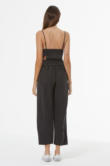 YFB Black Olive Fleur Top