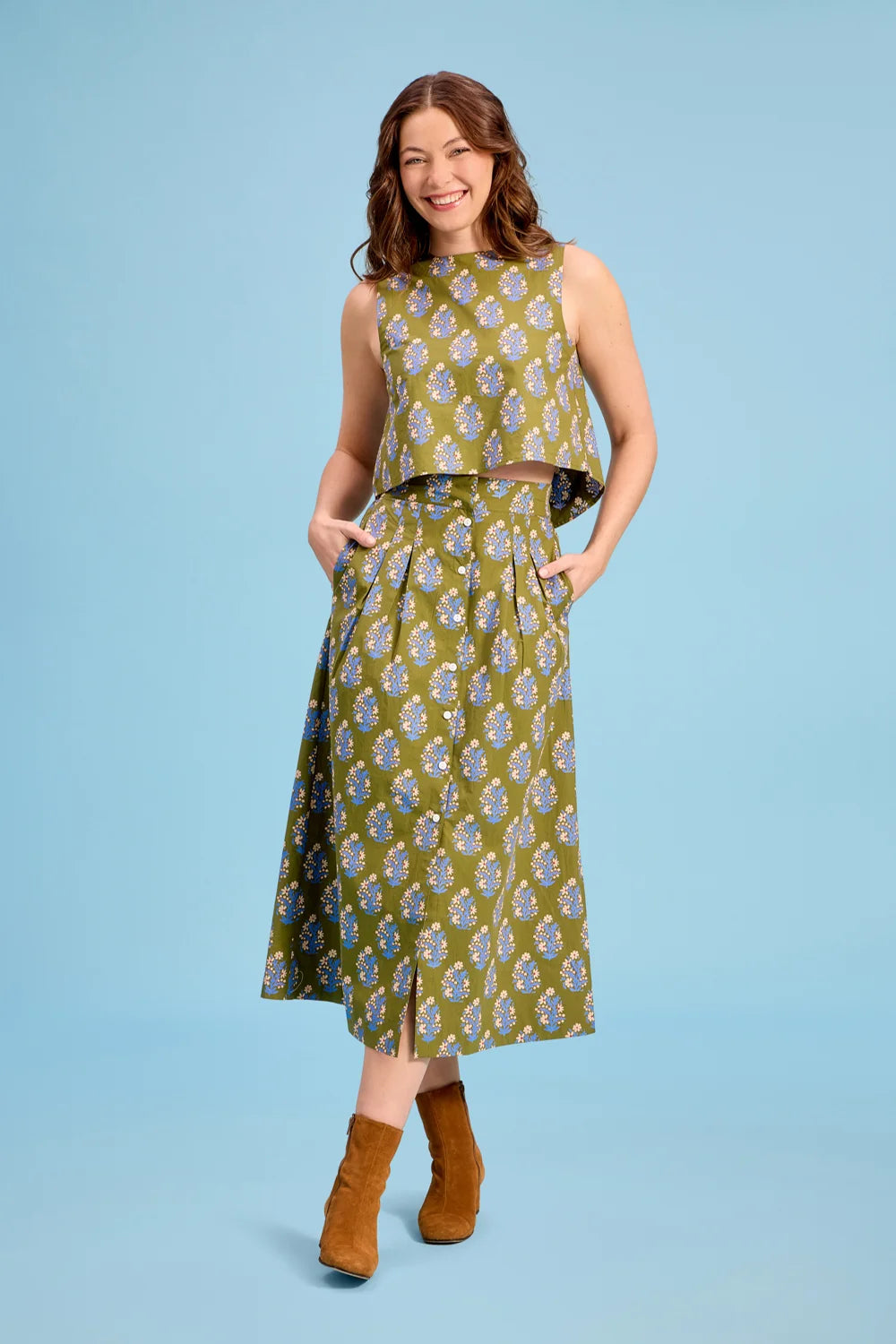 Livro Scout Skirt Verdant
