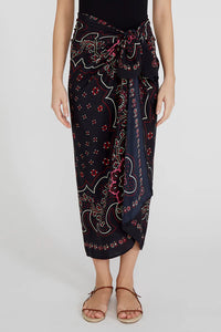 Chan Luu Mandala Sarong Black