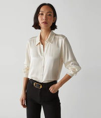 Michael Stars Meredith Silk Blouse