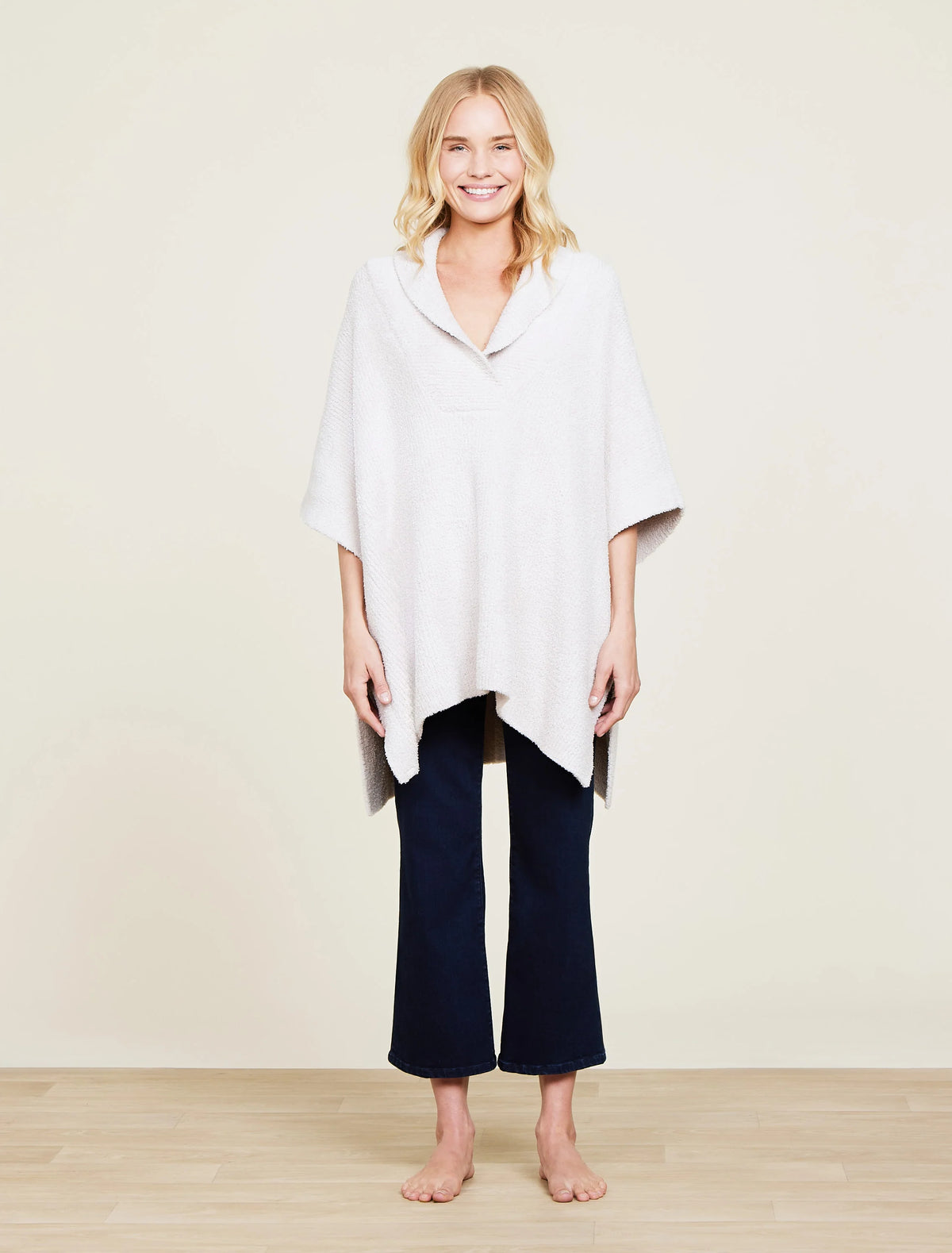 Barefoot Dreams CC Shawl Collar Poncho