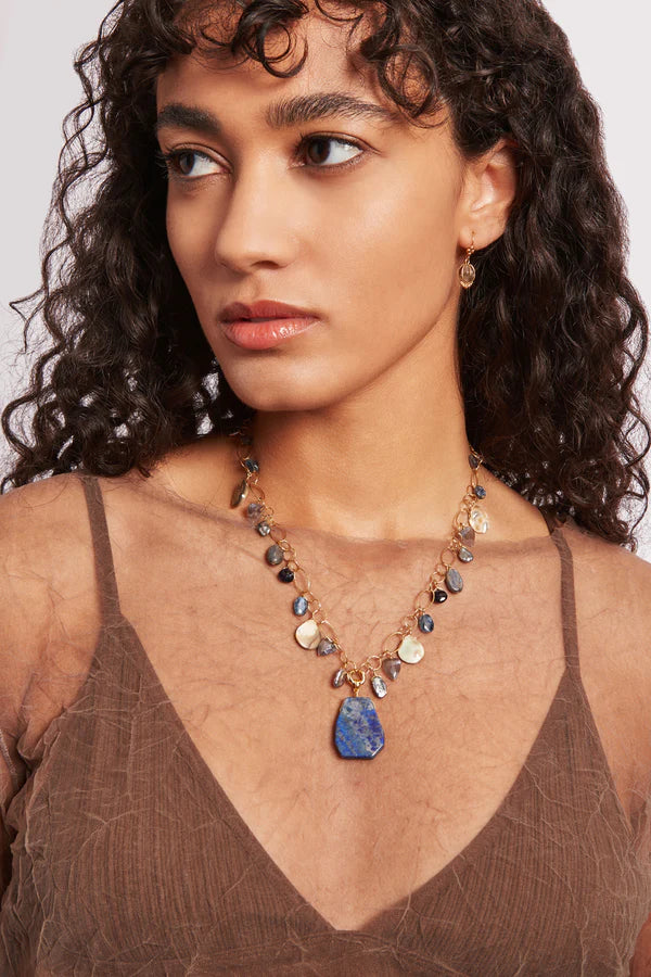 Chan Luu Balloon Earrings Smokey Quartz