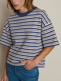 Nation Gio Sweatshirt Tossed Stripe