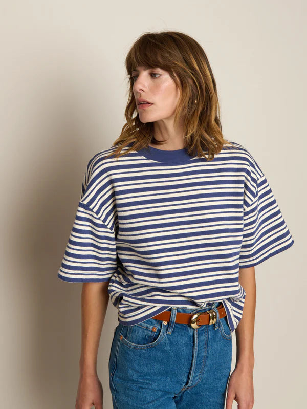Nation Gio Sweatshirt Tossed Stripe