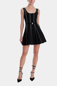 Karina Grimaldi Ivy Knit Dress Black