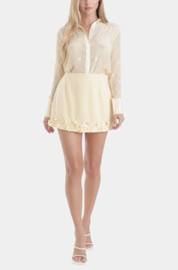 Karina Grimaldi Ayla Skort Pastel Yellow