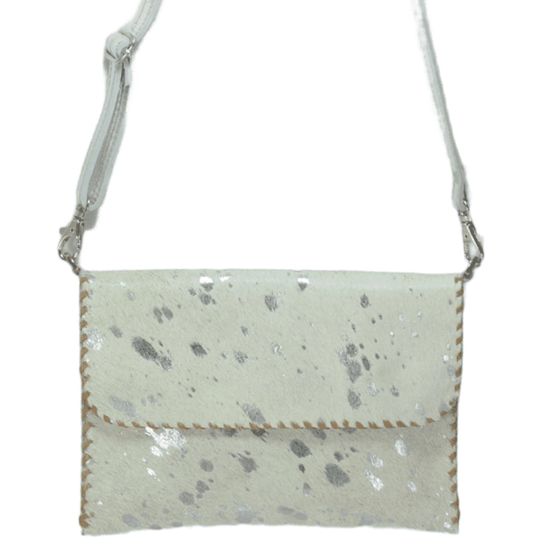 Crossbody Bag Cowhide Hairon Leather