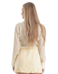 Karina Grimaldi Ayla Blouse Pastel Yellow
