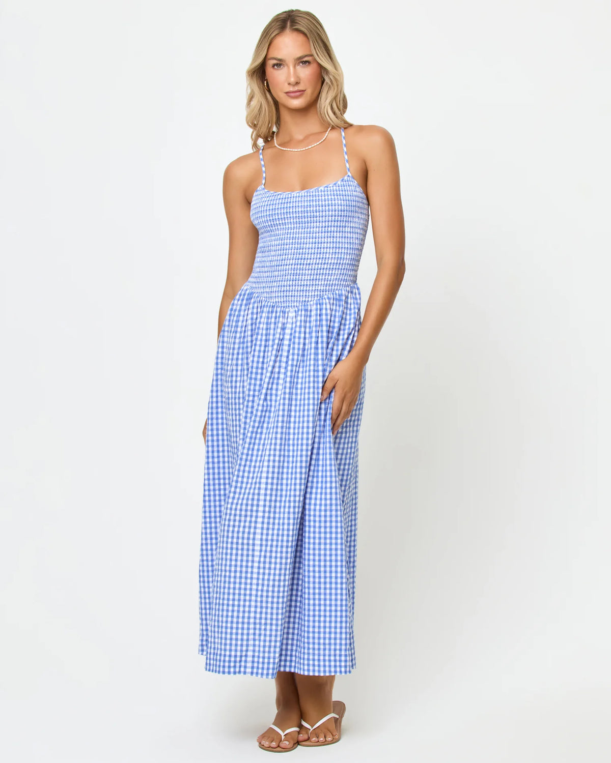 LSpace Misha Midi Morning Gingham