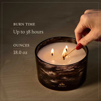 Noir Wood Noir Woods 18oz 3-Wick Candle