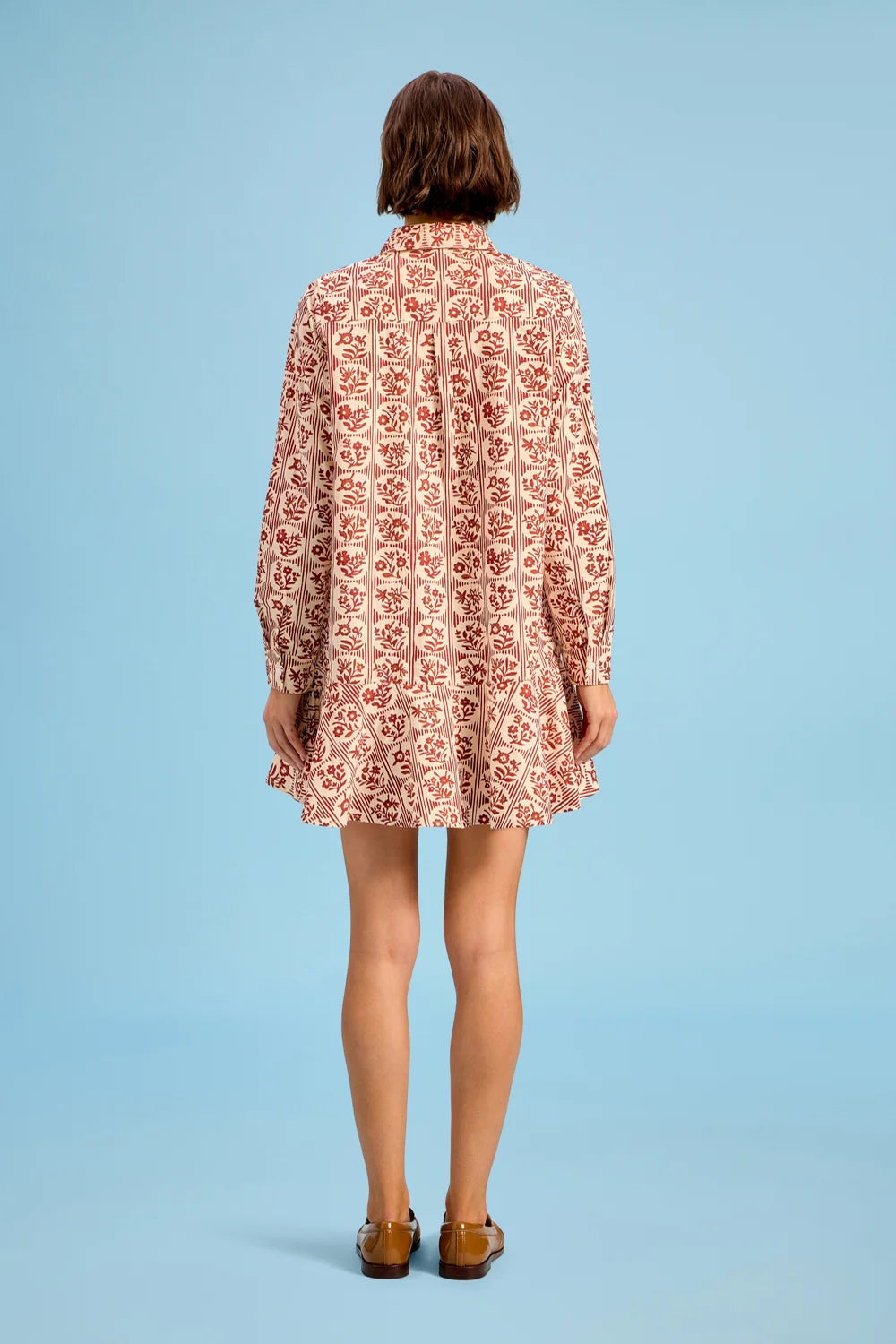 Livro Polly Dress Brick Bloom