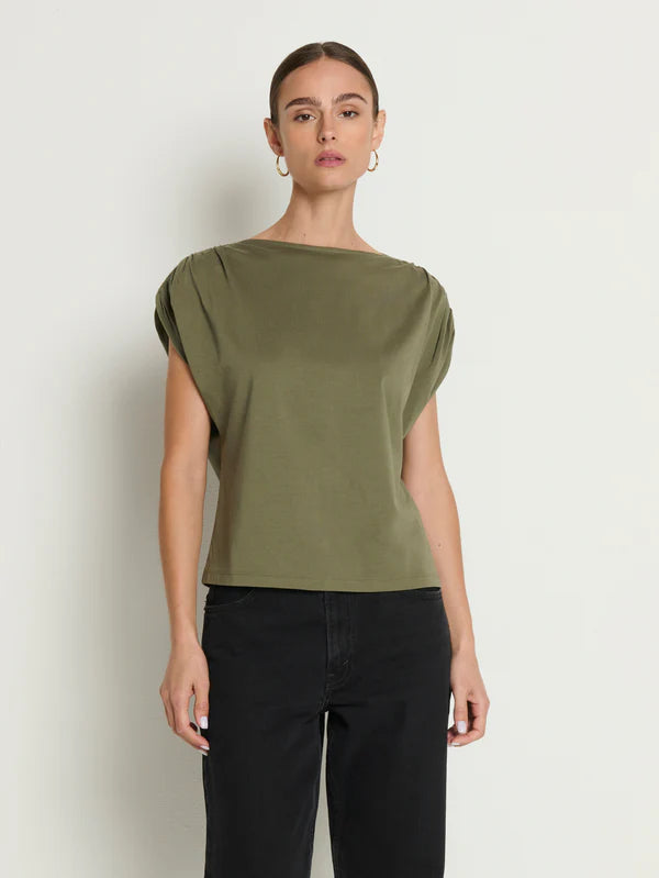 Nation Rebecca Boatneck Tee