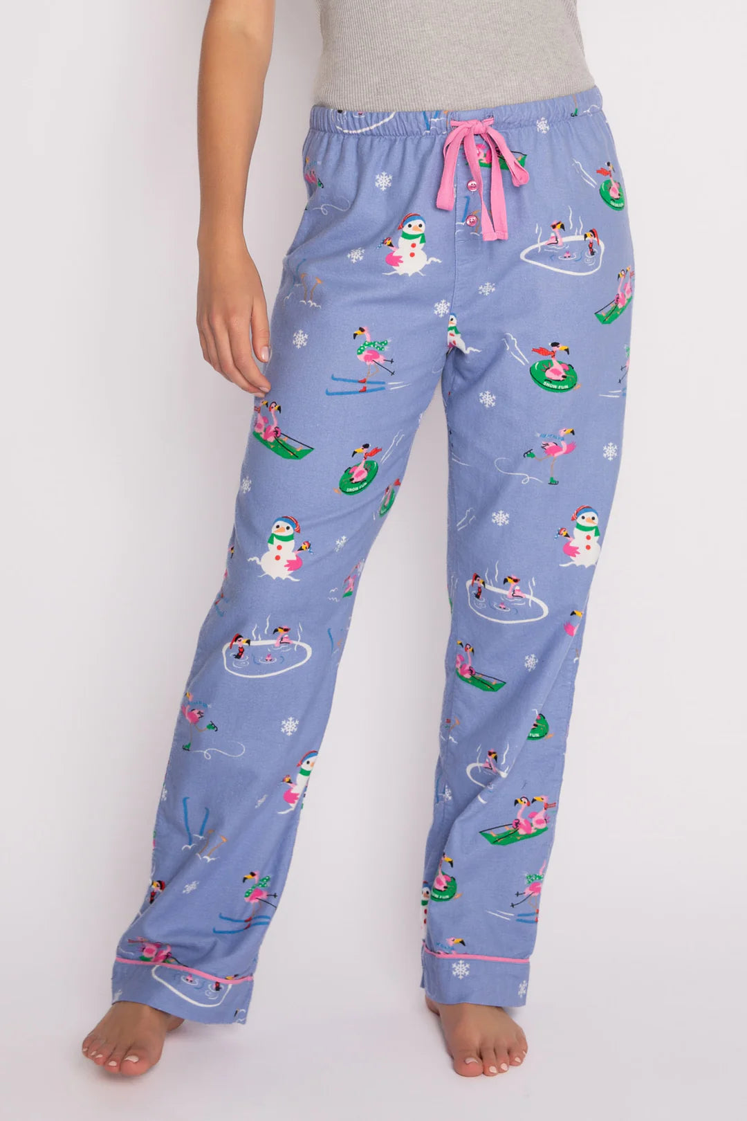 PJ Salvage Flamingo Party Flannel Pant
