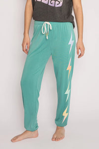 PJ Salvage Gradient Vibes Green Banded Pant
