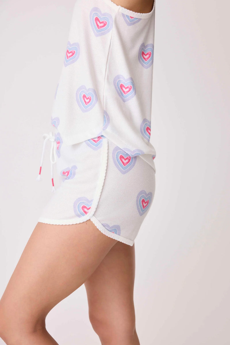 PJS Love Peace Short