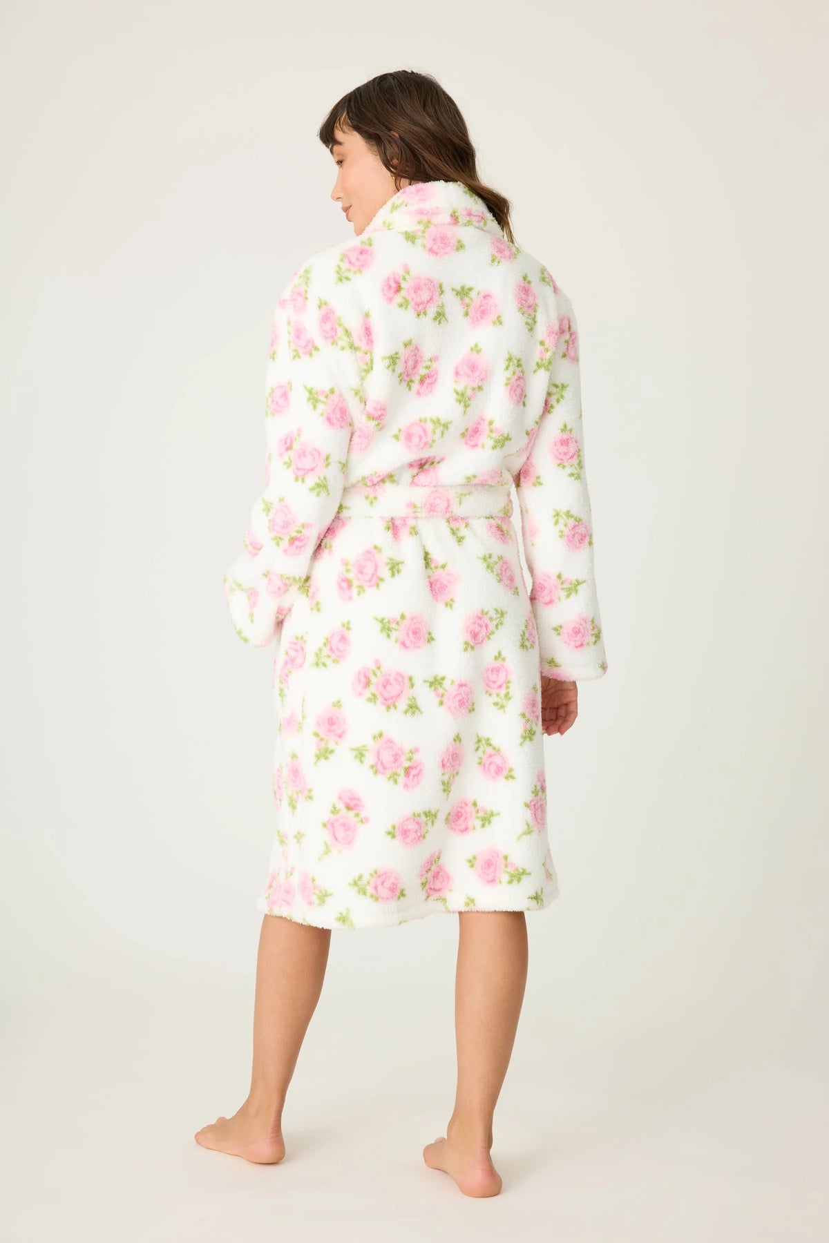 PJS Let's Get Cozy Floral Robe