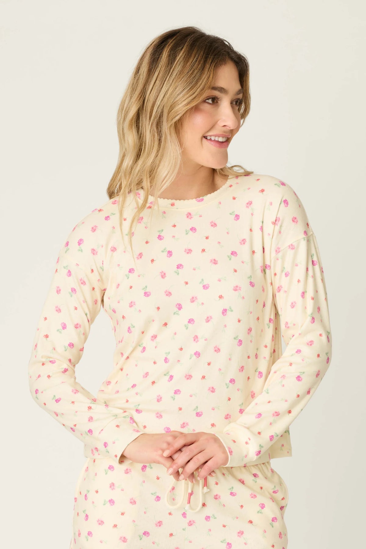 PJS For the Mamas Blooms L/S