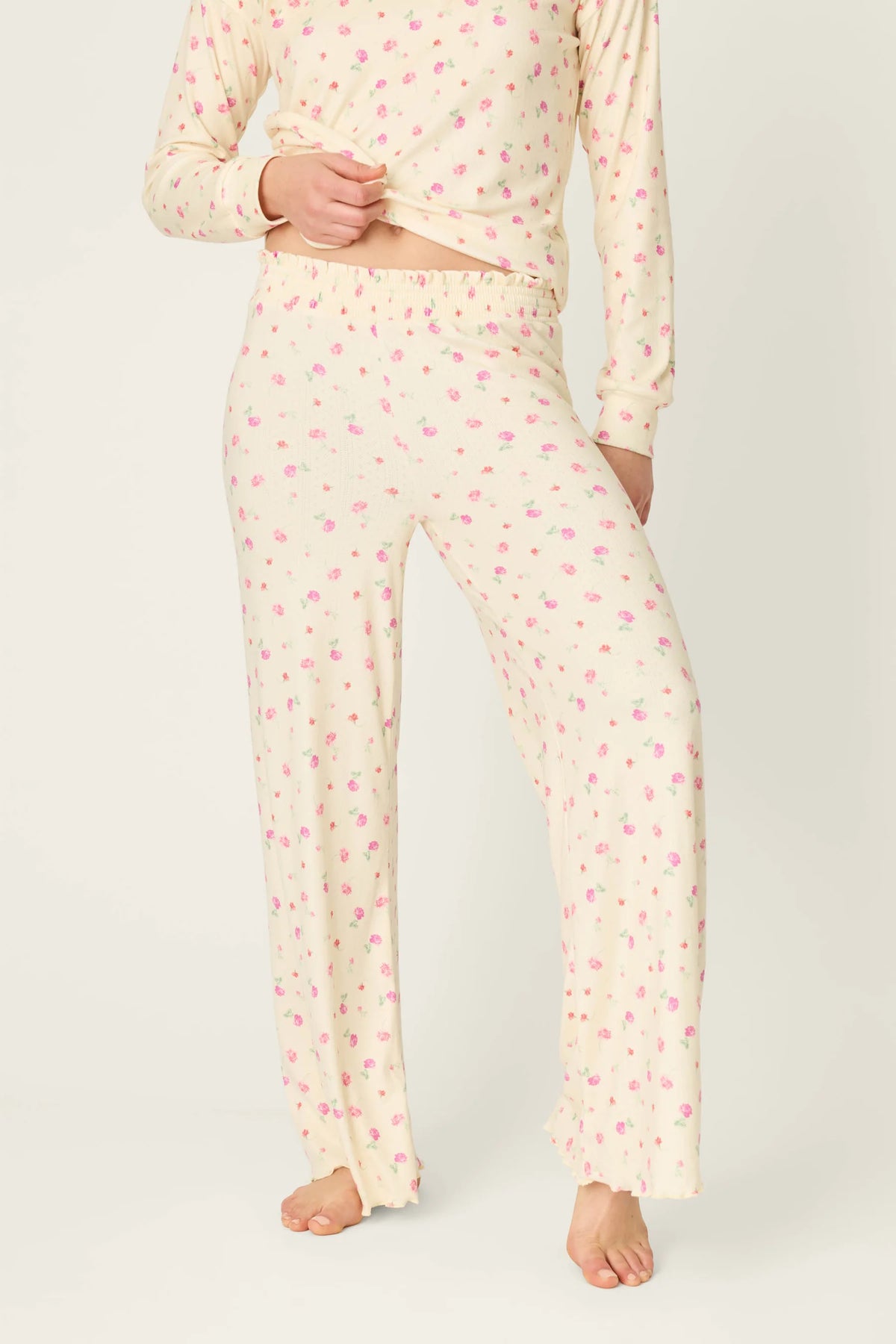 PJS For the Mamas Blooms Pants