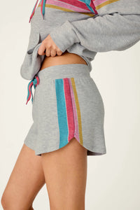 PJS Takin It Easy Striped Shorts