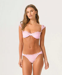 PQS Rosé Gia Lace Underwire Top