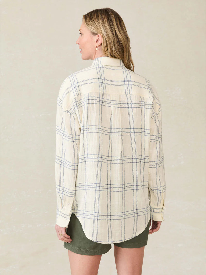 Faherty Dune Gauze Relaxed Shirt