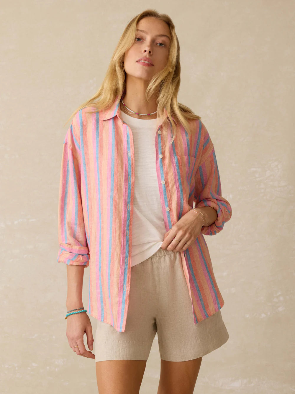 Faherty Laguna Linen Shirt