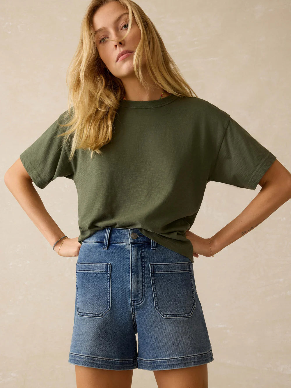 Faherty Stretch Terry Pocket Short