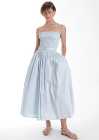 Karina Grimaldi Panama Maxi Dress LightBlue
