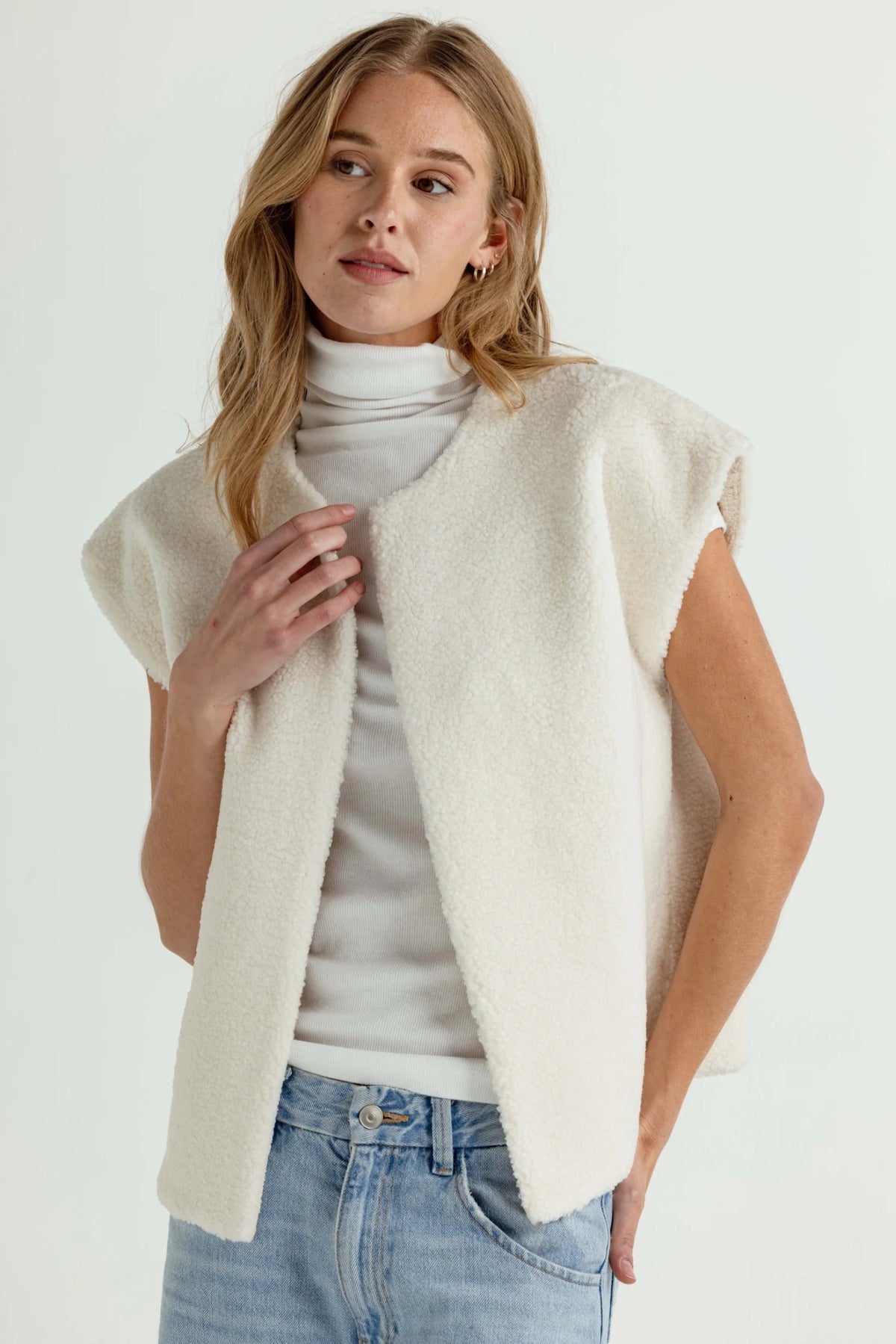 Sundays Salem Vest Coconut