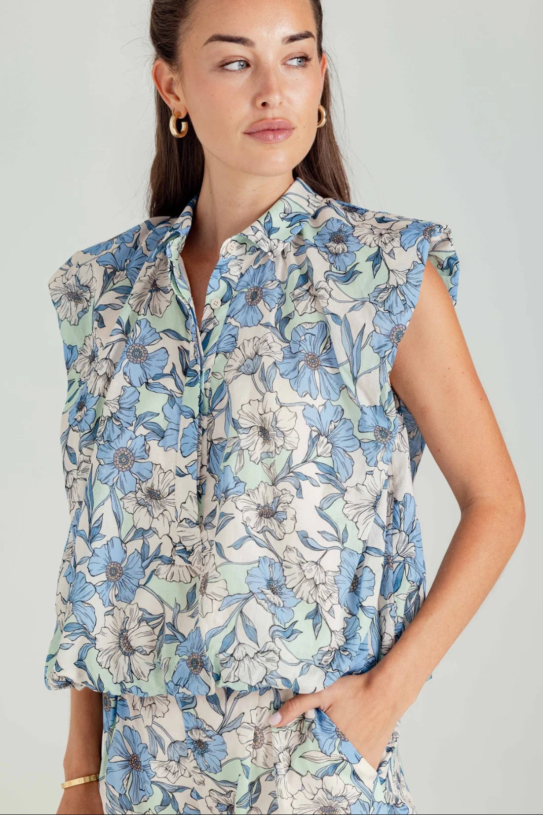 Sundays Floral Sutton Shirt