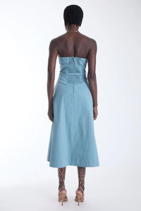 Karina Grimaldi Ale Midi Sky Dress