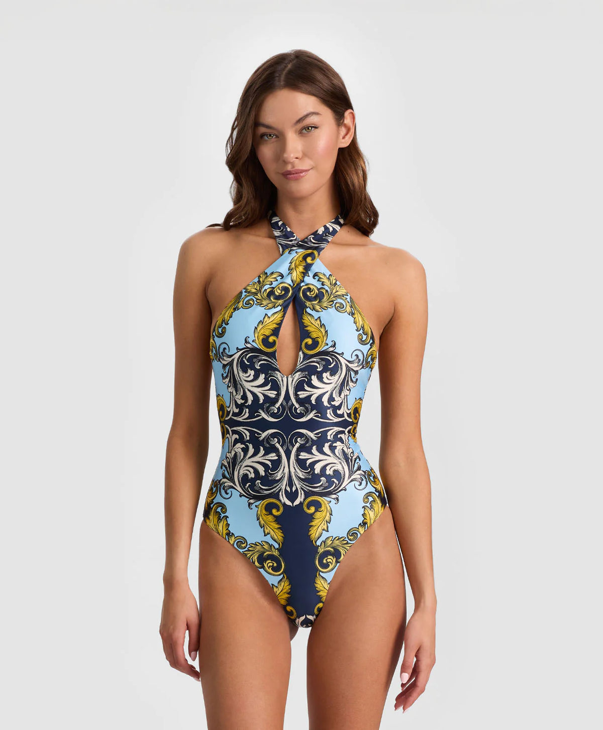 AOxPQ Antique Scroll One Piece