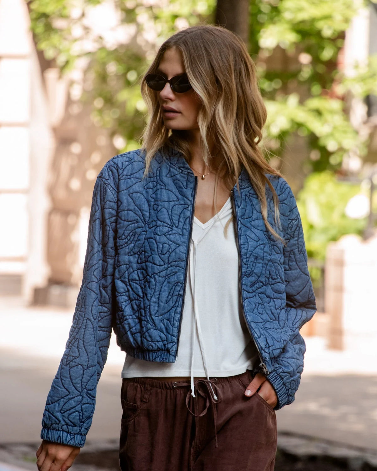 BD Cropped Zip Jacket