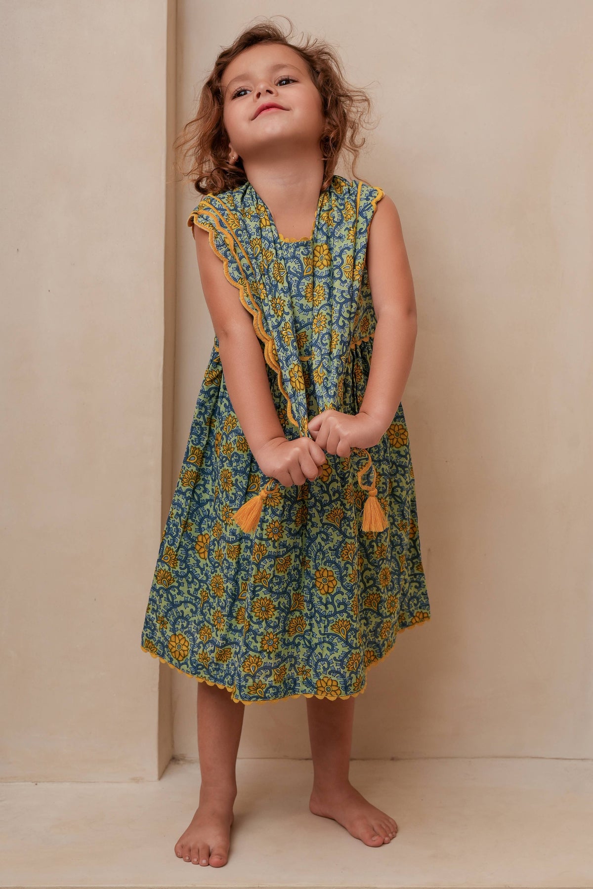 Yo Baby Victoria Dress Blue