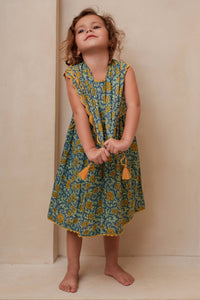 Yo Baby Victoria Dress Blue
