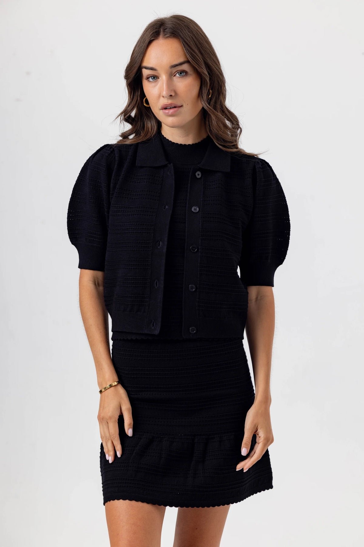 Sundays Elia Cardigan Black