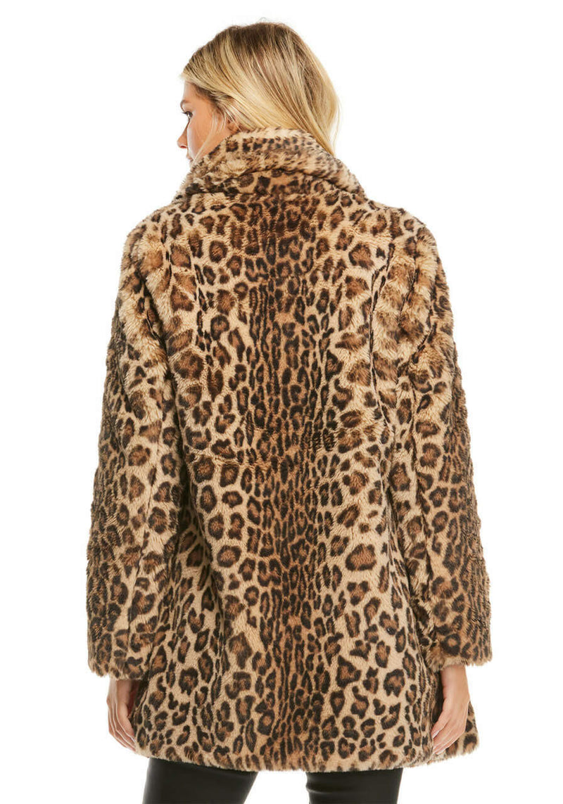 Fab Fur Leopard Le Mink Jacket