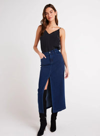 BD Gia Front Slit Maxi Skirt