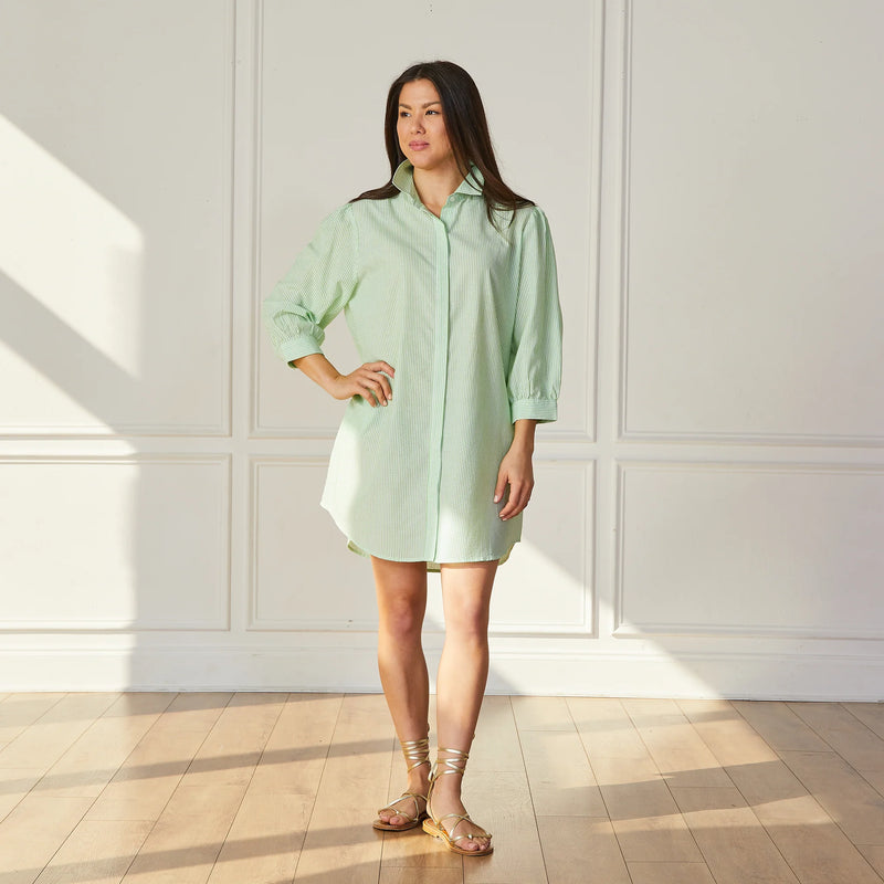 Caryn Lawn Seersucker Dress
