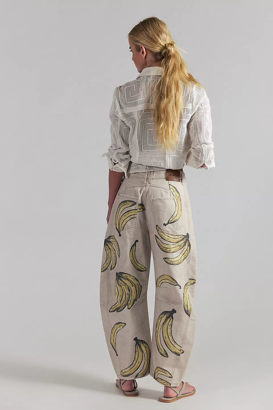 FP Go Bananas Barrel Jeans