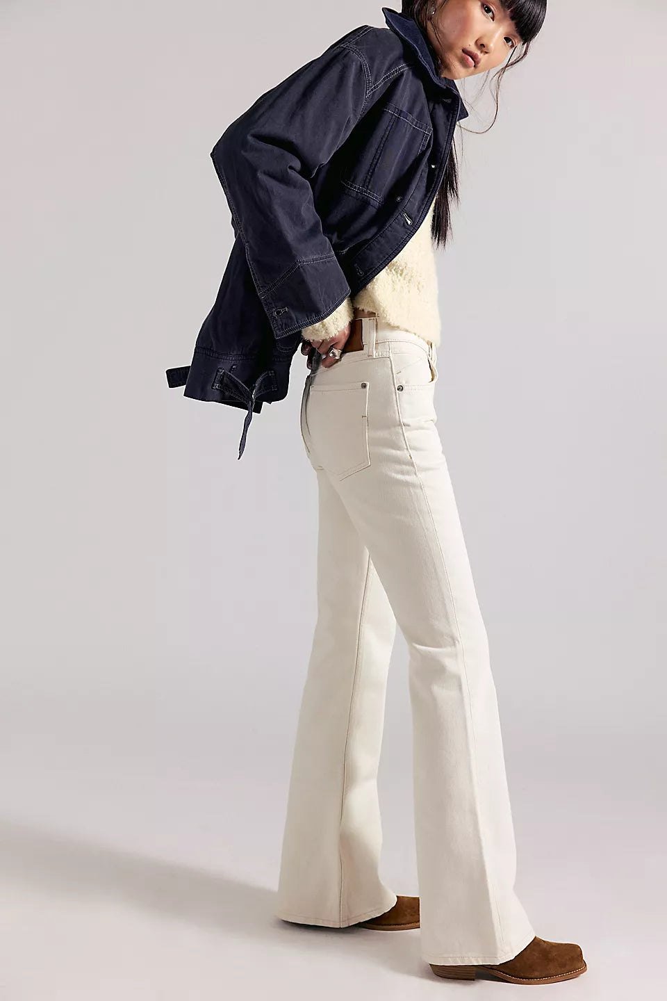 FP West Coast Relaxed Flare Jeans