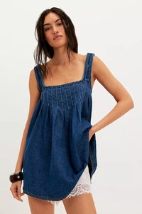 FP Katie Denim Tunic Deep Wash