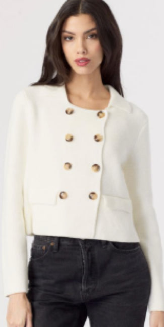 J. Society Knit Peacoat