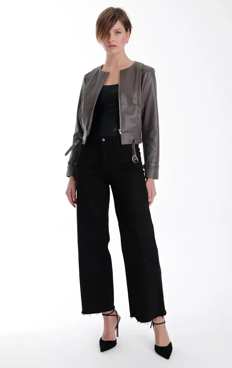 Karina Grimaldi Natalie Jacket Smoke Grey